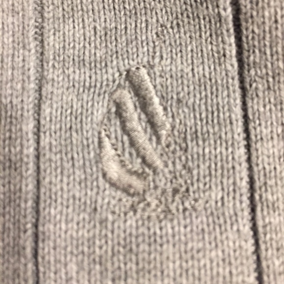 {SOLD} Nautica Vintage 90s Mens Gray Sweater Large - Picture 3 of 7